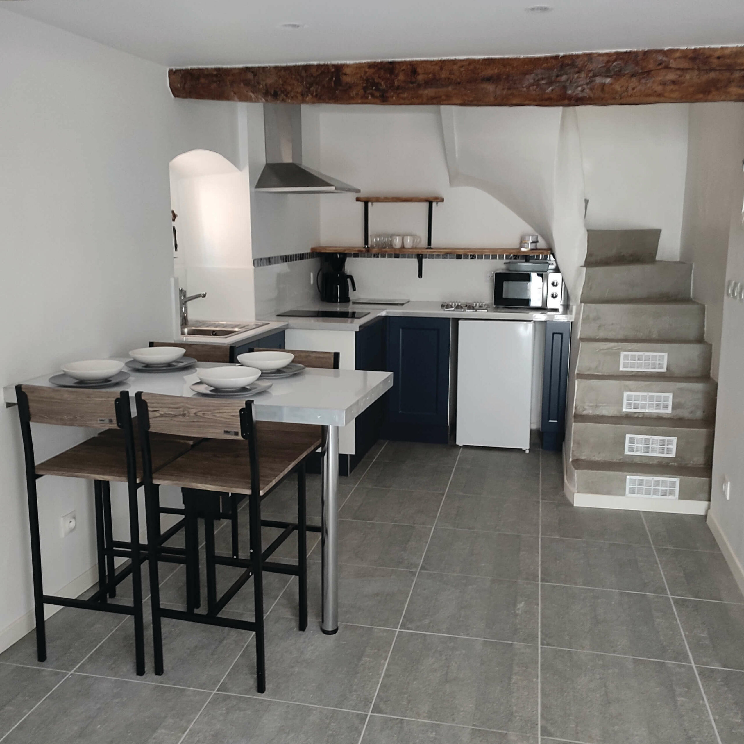 Rénovation complète d'un appartement dans une maison de village à Sérignan